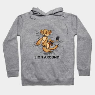 Lion around Hoodie